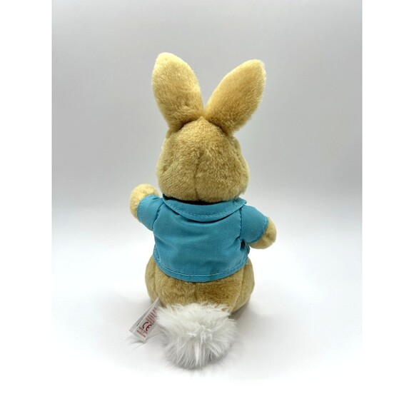 Peter Rabbit TY Beanie Baby Cotton Tail Bunny 8" Plush Stuffed Animal Toy 2018 - Picture 9 of 12